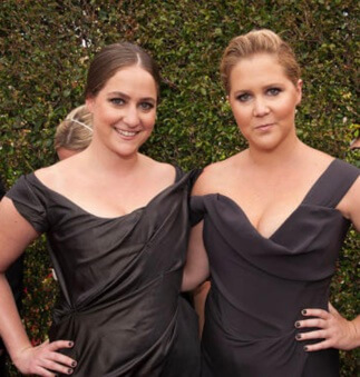 Kim Caramele and her sister, Amy Schumer.